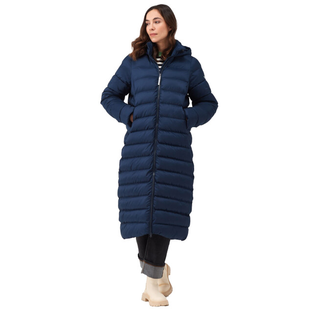 Regatta Dames elender baffled jas met capuchon UTRG9217_navy large