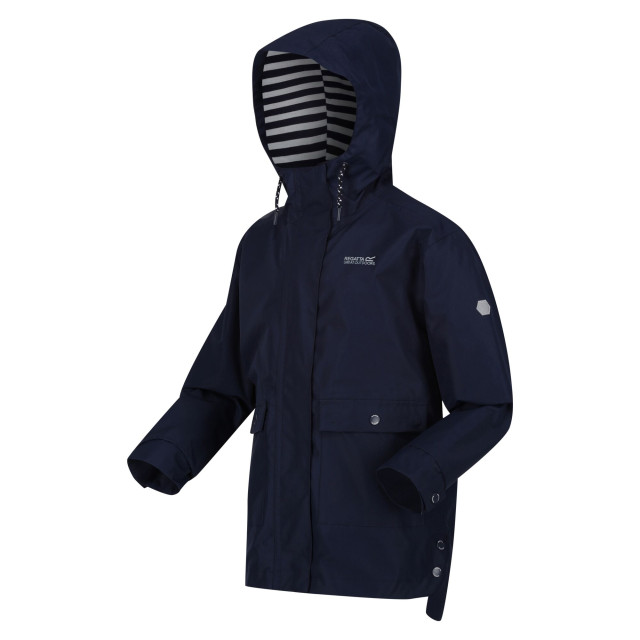 Regatta Waterdichte ademende jas baybella voor meisjes UTRG9165_navy large