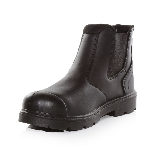 Regatta Heren waterdichte action leren dealerlaarzen UTRG9141_black large