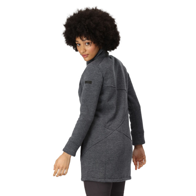 Regatta Dames anderby longline fleece jas UTRG9021_sealgrey large