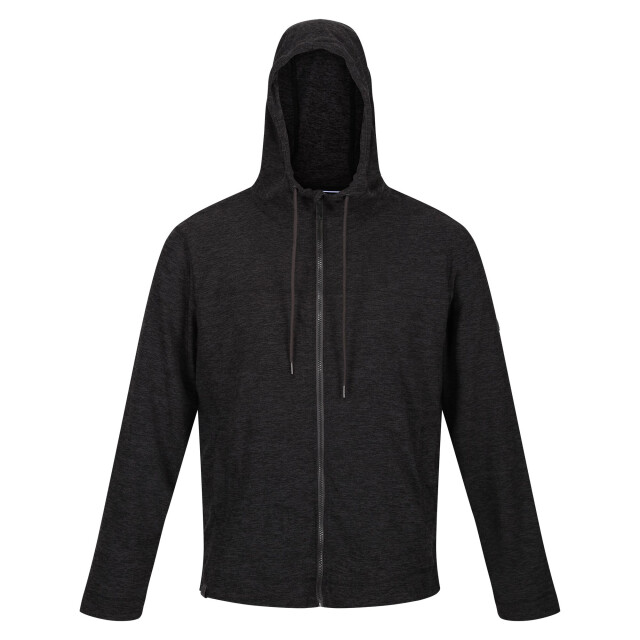 Regatta Heren shorebay marl full zip hoodie UTRG9042_darkgrey large