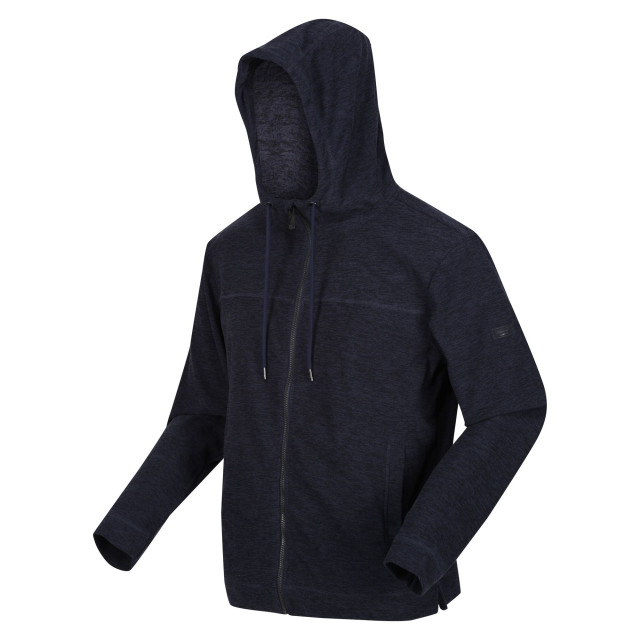 Regatta Heren shorebay marl full zip hoodie UTRG9042_navy large