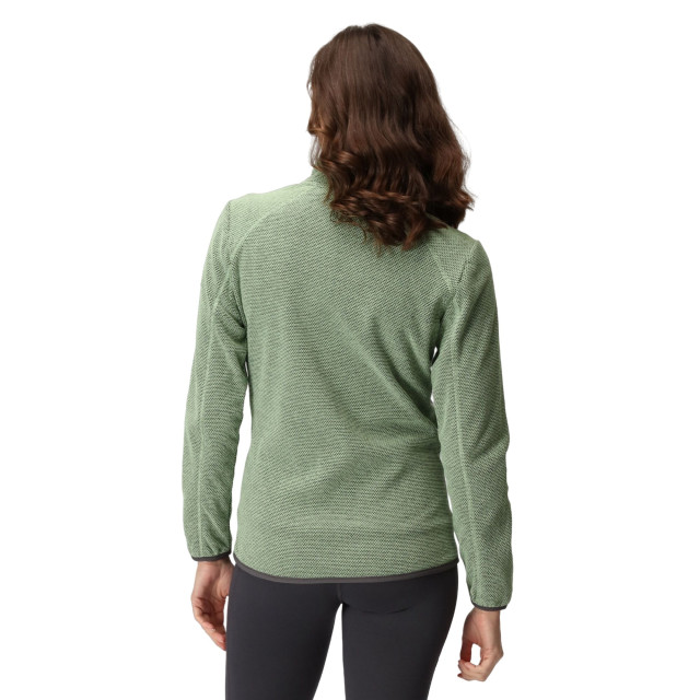 Regatta Dames kinwood full zip fleecejack UTRG9020_quietgreensealgrey large