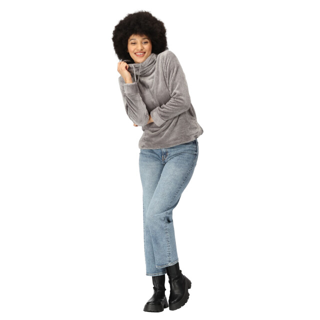 Regatta Dames bardou fluffy trui UTRG9014_stormgrey large