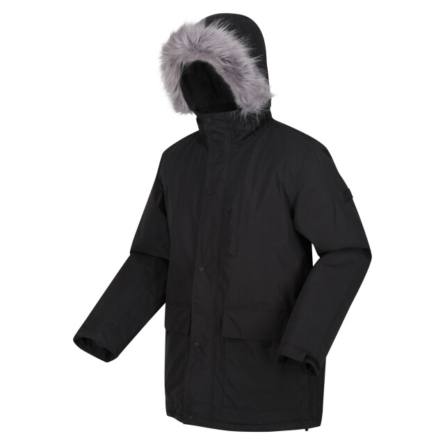 Regatta Heren salinger iv waterdichte jas UTRG8937_black large