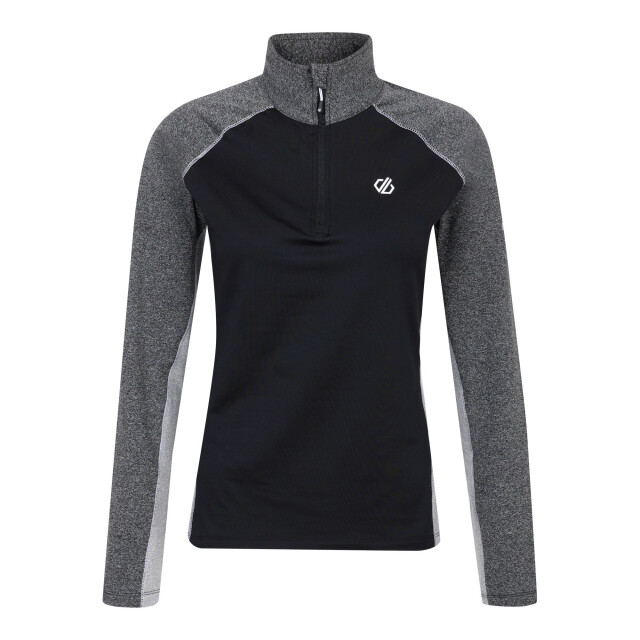 Dare2b Dames involved ii core stretch lichtgewicht midlayer UTRG8924_blackcharcoalgreymarl large