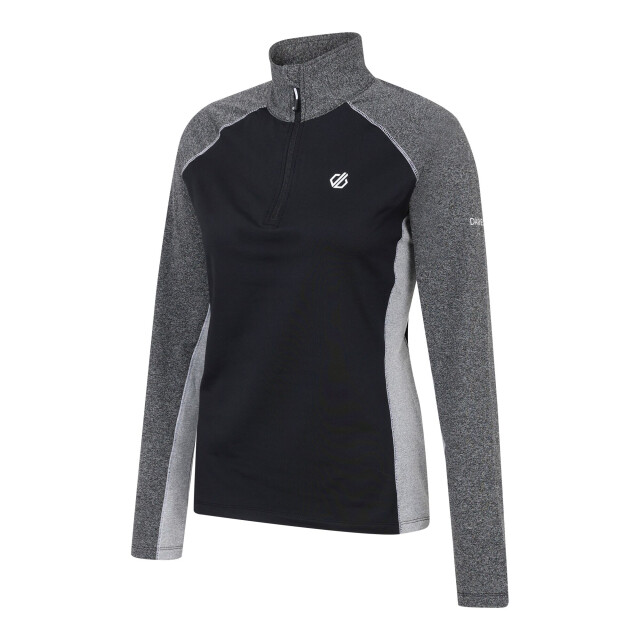 Dare2b Dames involved ii core stretch lichtgewicht midlayer UTRG8924_blackcharcoalgreymarl large
