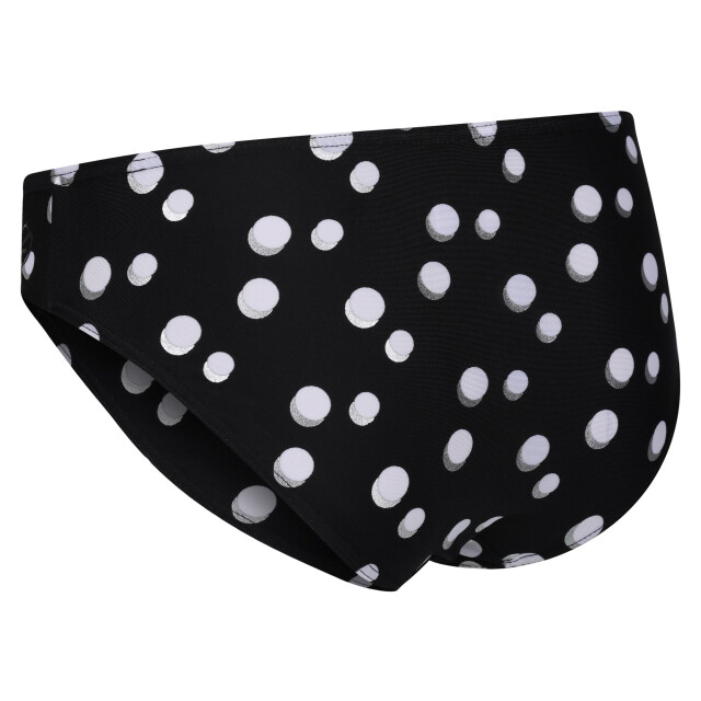 Regatta Dames aceana polka dot bikinibroekje UTRG8876_blackwhite large