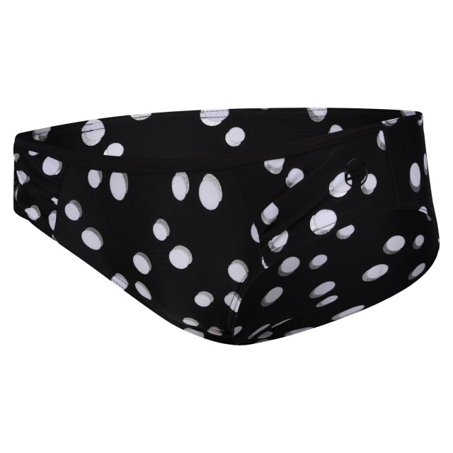 Regatta Dames aceana polka dot bikinibroekje UTRG8876_blackwhite large