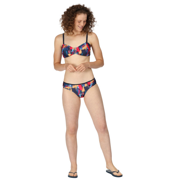 Regatta Dames aceana brush stroke bikinibroekje UTRG8869_navy large