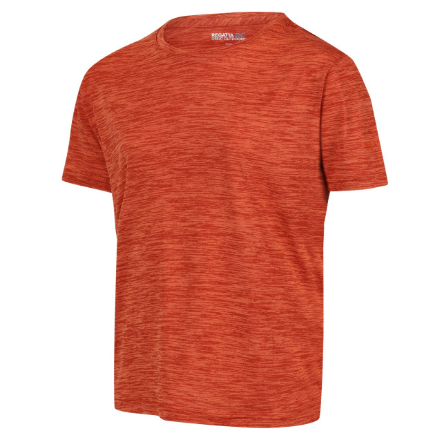 Regatta Kinderen/kinderen fingal editie marl t-shirt UTRG8841_rustyorange large