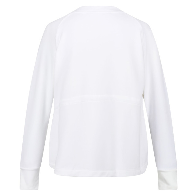 Regatta Dames narine marl sweatshirt UTRG8821_white large