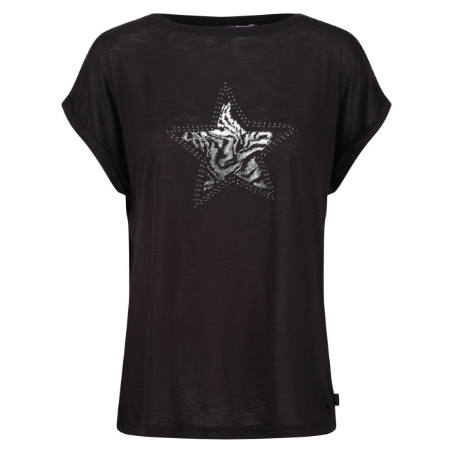 Regatta Dames roselynn ster t-shirt UTRG8768_black large