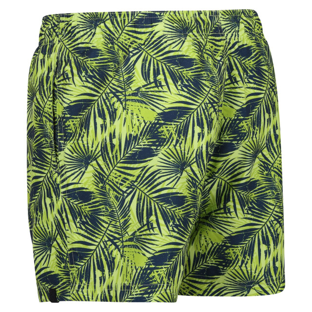 Regatta Heren loras palmprint zwemshort UTRG8736_sharpgreen large
