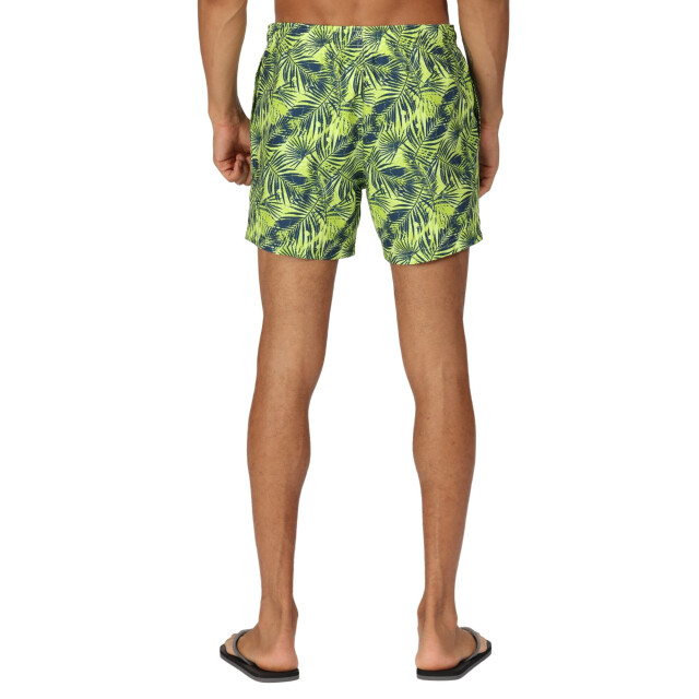 Regatta Heren loras palmprint zwemshort UTRG8736_sharpgreen large