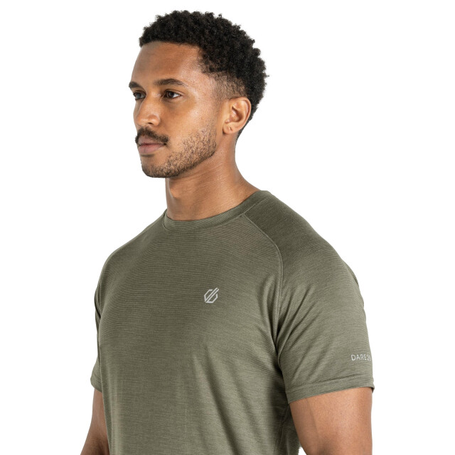 Dare2b Heren persist marl t-shirt UTRG6887_lichengreen large