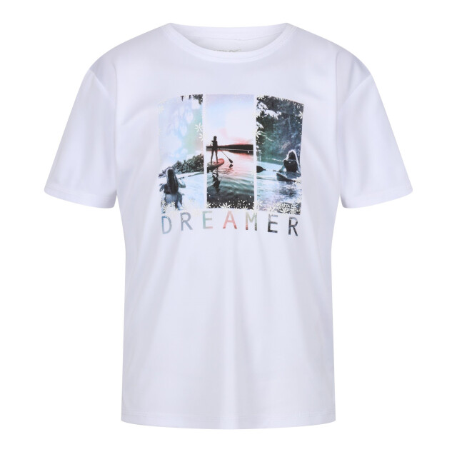 Regatta Kinderen/kinderen alvarado vii landschap t-shirt UTRG9485_white large