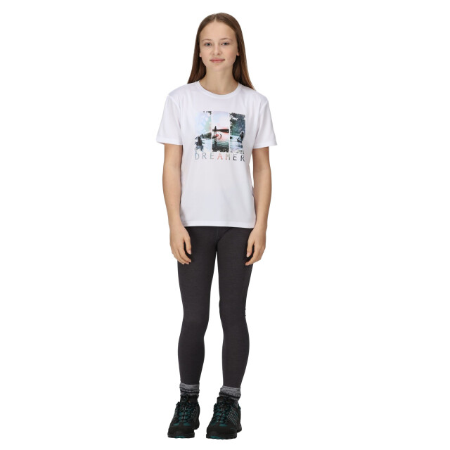 Regatta Kinderen/kinderen alvarado vii landschap t-shirt UTRG9485_white large