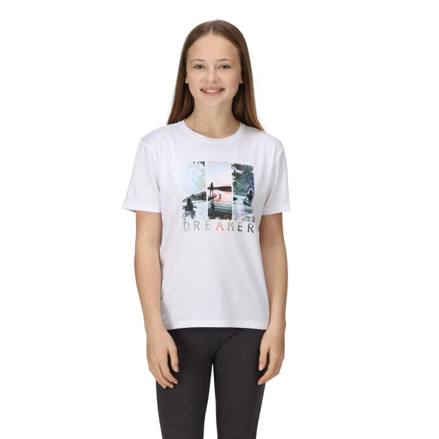 Regatta Kinderen/kinderen alvarado vii landschap t-shirt UTRG9485_white large