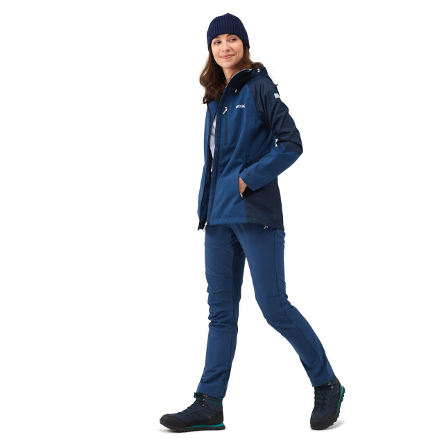 Regatta Dames highton iv stretch regenjas UTRG9530_admiralbluenavy large