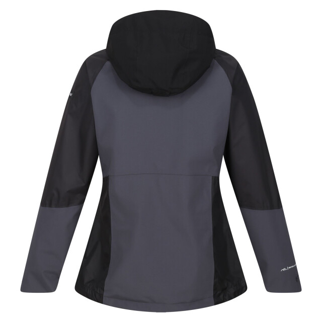 Regatta Dames highton iv stretch regenjas UTRG9530_sealgreyblack large