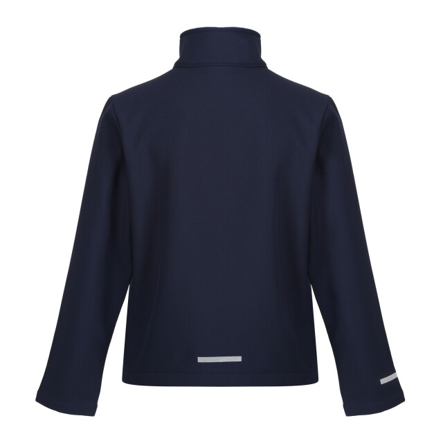 Regatta Kinder/kids a 2 layer soft shell jas UTRG9534_navynewroyal large