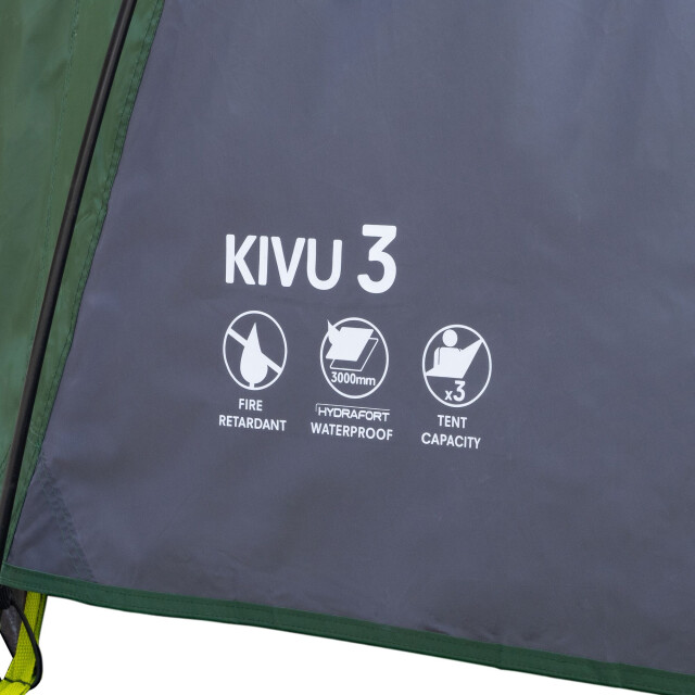 Regatta Kivu v3 3 persoons koepeltent UTRG9586_greenpasturesebony large
