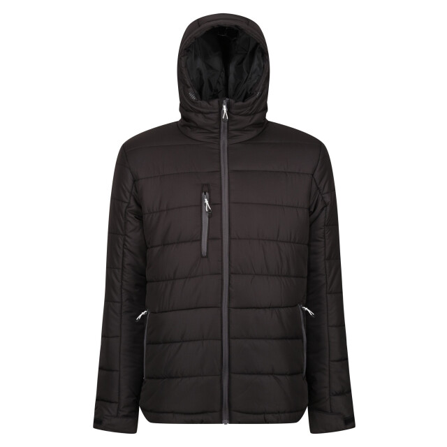 Regatta Thermisch gewatteerd jack voor heren UTRG9401_blacksealgrey large