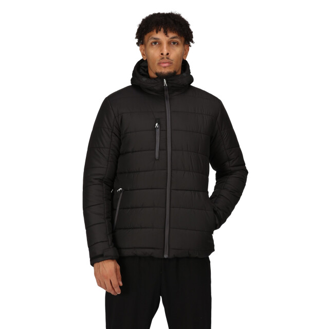 Regatta Thermisch gewatteerd jack voor heren UTRG9401_blacksealgrey large