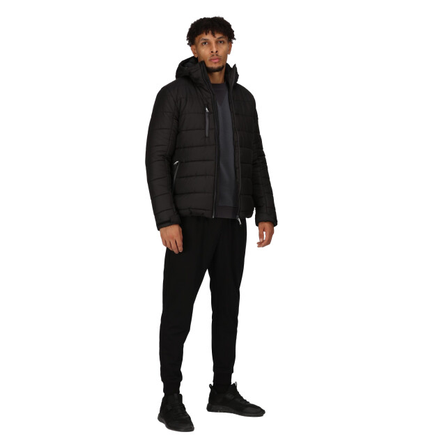 Regatta Thermisch gewatteerd jack voor heren UTRG9401_blacksealgrey large