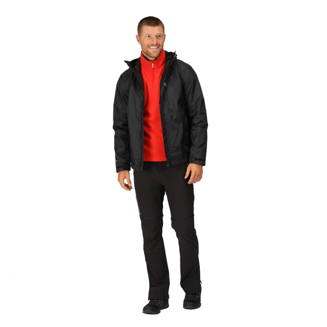 Regatta Heren baslow waterdichte jas UTRG9410_black large