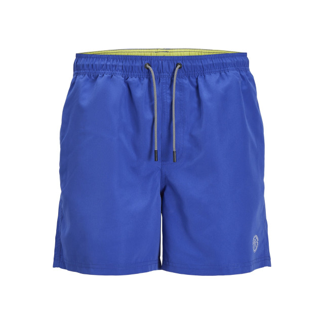 Jack & Jones Heren zwemshorts jpstfiji effen 12225961-Blauw large