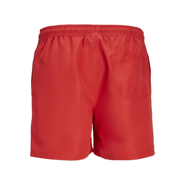 Jack & Jones Heren zwemshorts jpstfiji effen 12225961-Rood large