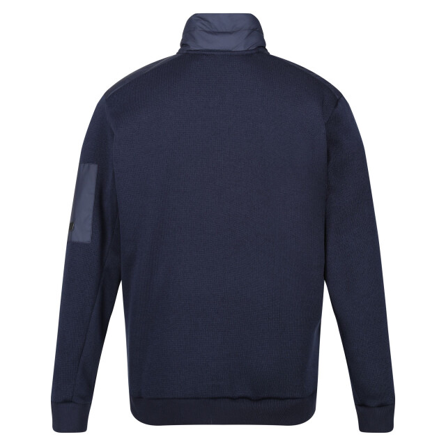 Regatta Heren colliston baffled fleece jas UTRG8936_navy large