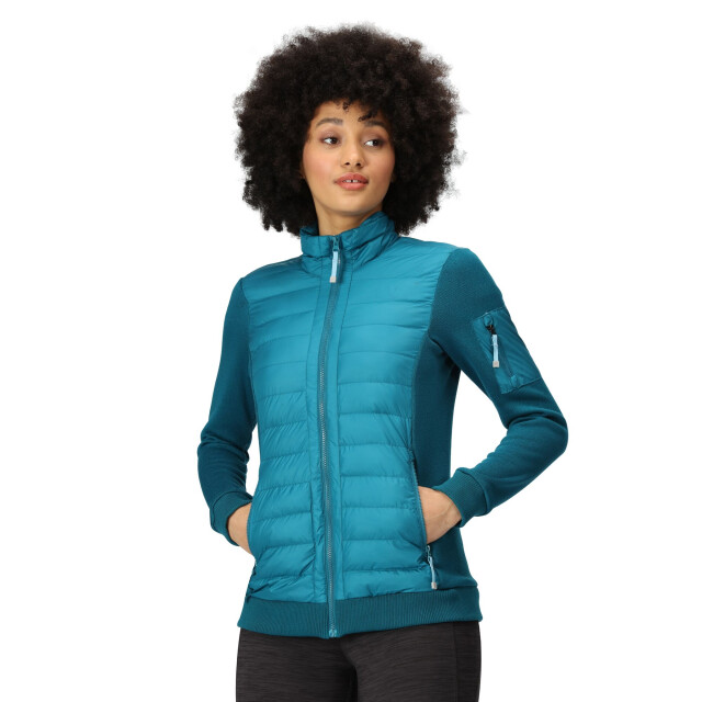 Regatta Dames colliston baffled fleece jas UTRG9027_gulfstream large