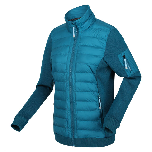 Regatta Dames colliston baffled fleece jas UTRG9027_gulfstream large