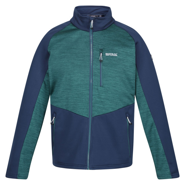 Regatta Heren farson ii soft shell jas UTRG8708_admiralbluepacificgreen large