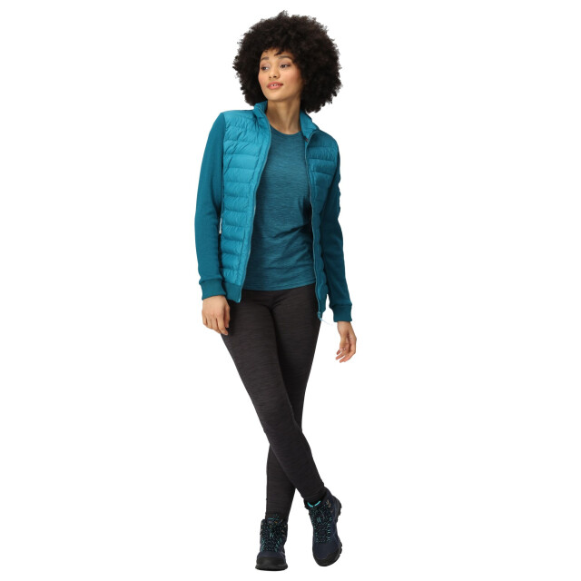 Regatta Dames colliston baffled fleece jas UTRG9027_gulfstream large