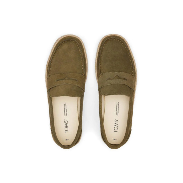 Toms Stanford rope 2.0 10019911 dark olive suede 3126 10019911 large