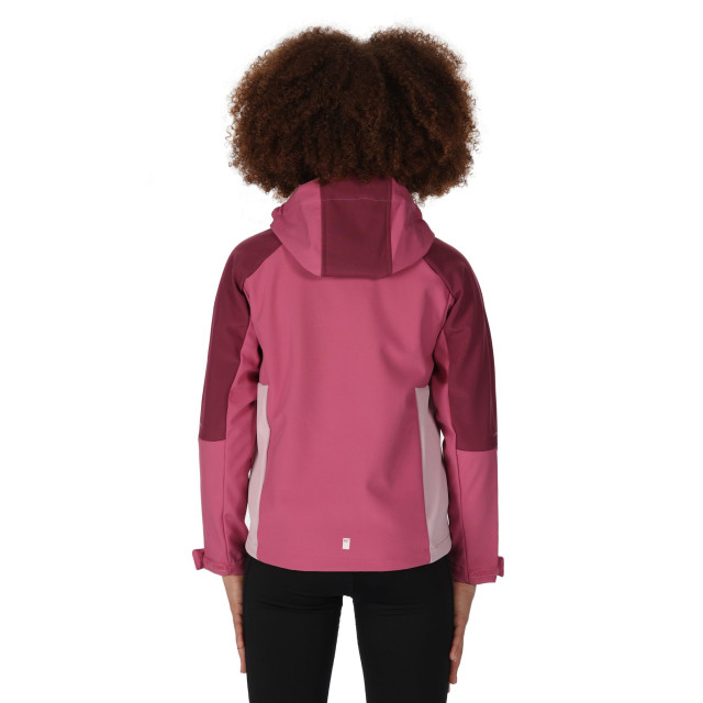 Regatta Childrens/kids eastcott ii soft shell jacket UTRG7991_violetamaranthhaze large