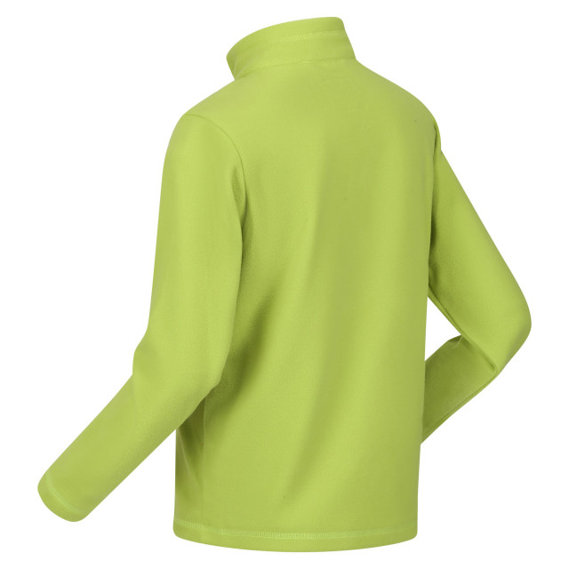 Regatta Geweldige outdoors kinder hot shot ii half zip fleece hoodie UTRG1422_greenalgae large