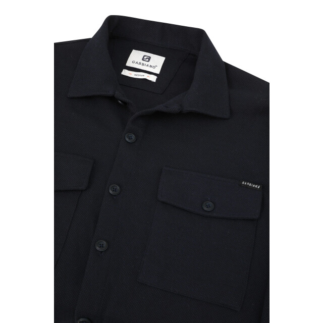 Gabbiano Heren overshirt 424553 301 navy Gabbiano 424553 301Navy large