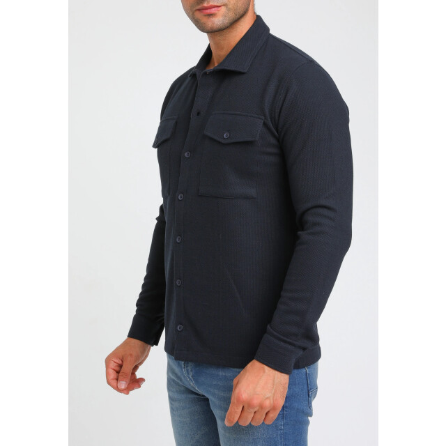 Gabbiano Heren overshirt 424553 301 navy Gabbiano 424553 301Navy large