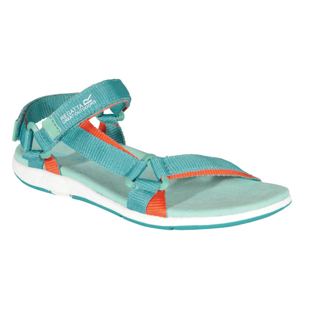 Regatta Dames santa sol sandalen UTRG7545_turquoisecrayon large