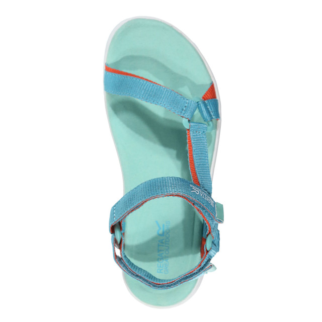 Regatta Dames santa sol sandalen UTRG7545_turquoisecrayon large