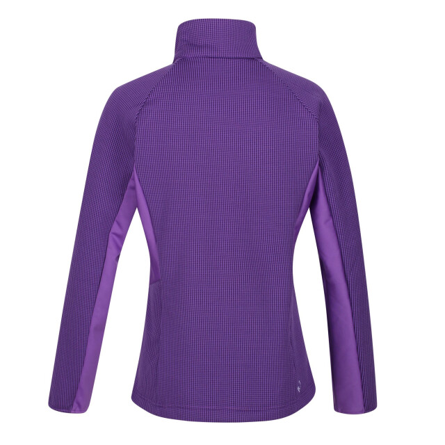 Regatta Dames highton ii full zip fleece top UTRG6406_darkaubergine large