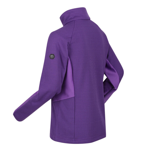 Regatta Dames highton ii full zip fleece top UTRG6406_darkaubergine large