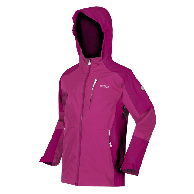 Regatta Calderdale ii waterdichte jas voor kinderen/kinderen UTRG5813_fuchsiaraspberryradiance large