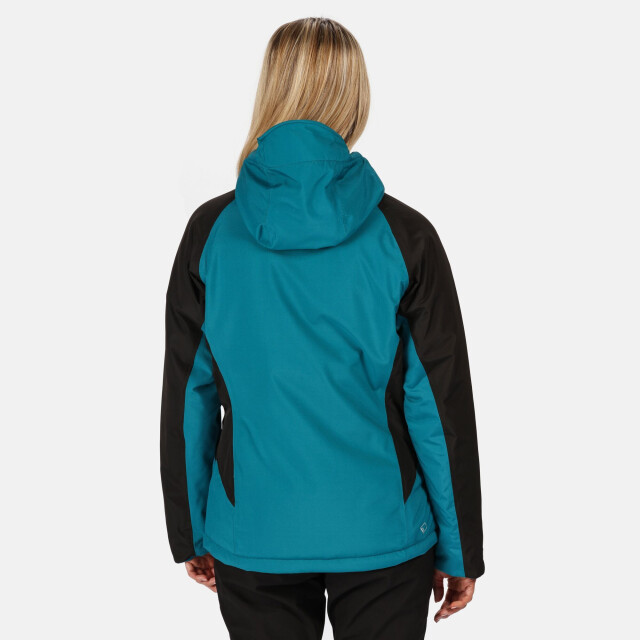 Regatta Dames highton waterdicht gewatteerd jasje UTRG5367_oceanblueblack large