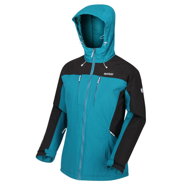 Regatta Dames highton waterdicht gewatteerd jasje UTRG5367_oceanblueblack large